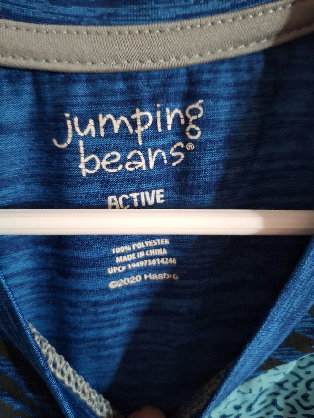 jumping beans Blue and Aqua Graphic Short Sleeve Tee